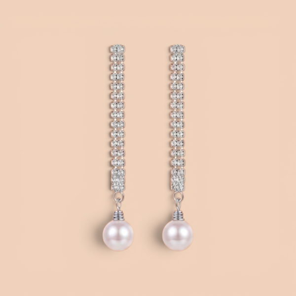 1779733187242 Elegant Pearl Drop Long Dangle Earrings