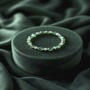 Crystal Baguette Stud Earrings