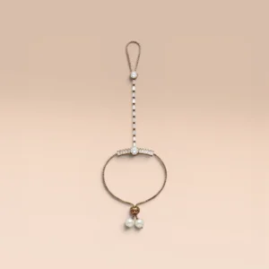 Elegant Rose Gold Hathphool Bracelet