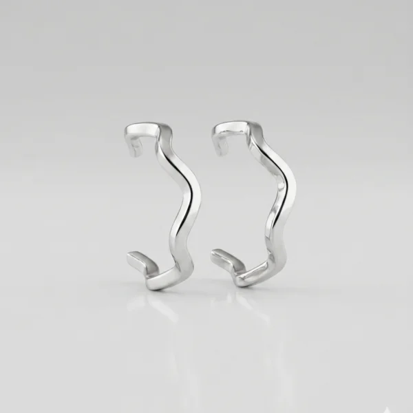 1779745864589 Minimalist Wave Open Hoop Earrings