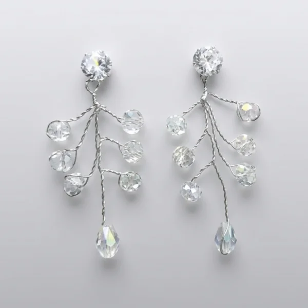 1779746958457 Korean Style Crystal Drop Earrings